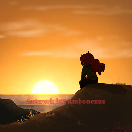 Anatomical - Full Body - Shaded - Detailed Background - Crayon Texture