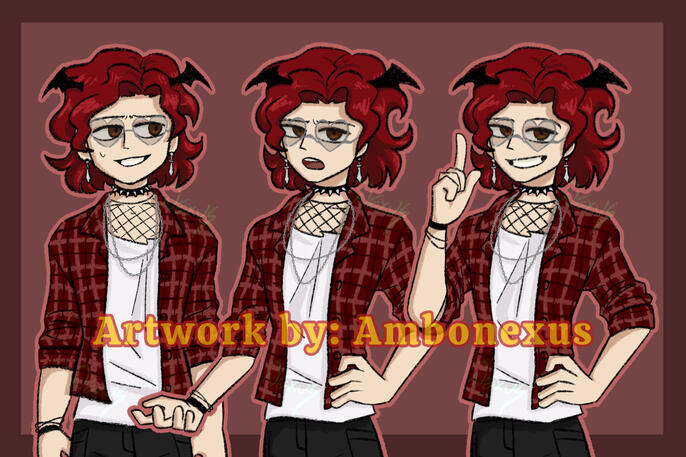 Anatomical - Waist - Shaded - Simple Background - Crayon Texture