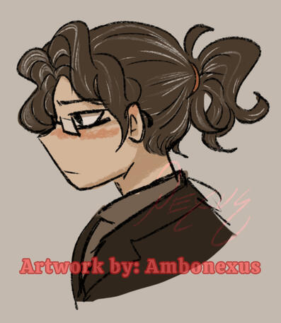 Anatomical - Shoulders - Shaded - Flat Background - Crayon Texture